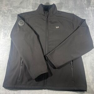 Lyft 1K Driver Softshell Jacket Mens 4XL Black Full‎ Zip